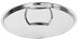 Couvercle inox 26 cm à anse vissée Castelpro