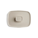 Couvercle pour plat Ultime en céramique 30x22 cm Blanc Argile