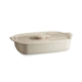 Couvercle pour plat Ultime en céramique 30x22 cm Blanc Argile