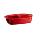 Couvercle pour plat Ultime en céramique 30x22 cm Rouge Grand Cru
