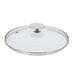 Couvercle en verre pontet inox ø 20 cm