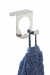 Crochet porte torchon double en inox