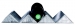 Cube Croco argent