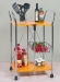 Desserte ' Sunny' orange 58x44x80cm