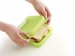 Etui à sandwich Lekué carré Vert