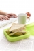 Etui à sandwich Lekué carré Vert