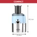 Extracteur de jus Juice Expert 3 chromé mat & bleu ciel