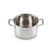 Faitout 18 cm Inox Classique avec Couvercle