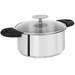 Faitout 28 cm inox Mutine amovible