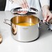Faitout Grano Ø 24cm - 4,4L.Inox triply.
