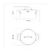 Faitout Grano Ø 24cm - 5,8L.Inox triply.