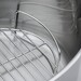 Faitout ovale 30 cm inox Mutine induction amovible avec grille & couvercle en ve