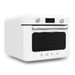 Four combiné cuisson traditionnelle & cuisson vapeur Blanc