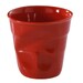 Gobelet froissé espresso 8 cl Rouge Piment