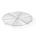 Grille ronde inox a 3 pieds ø 32cm