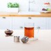 Infuseur à thé inox avec support diamètre 4,5 cm