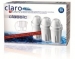 Lot de 3 recharges ClaroSwiss Classic rondes compatibles avec toutes les carafes