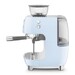 Machine à café combinée avec expresso broyeur Vintage Années 50 Bleu Azur