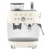 Machine à café combinée avec expresso broyeur Vintage Années 50 Crème