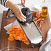 Mandoline Vantage 4 juliennes avec poussoir long