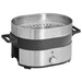 Marmite mijoteuse & cuit-vapeur Hot Pot avec 2 compartiments de 1.8 L, écumoire