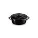 Mini-Cocotte Ovale 12Cm Noir Ébène