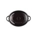 Mini-Cocotte Ovale 12Cm Noir Ébène
