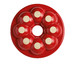 Moule Pain couronne en céramique 30,4x10,3 cm Rouge Grand Cru