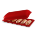 Moule mini baguettes en céramique 39x23 cm Rouge Grand Cru