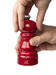 Moulin à poivre manuel en bois, Uselect laqué rouge passion, 12 cm - 5in