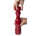 Moulin à sel manuel en bois, u'Select, laqué rouge passion, 30 cm - 12in