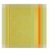 Nappe carrée Le Jacquard Français 150x150 Provence Citron Vert 100% coton Enduc