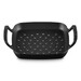 Panier à griller carré collection barbecue 30 cm Noir Mat