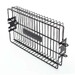 Panier de rôtisserie plat à double grille pour tournebroche rôtissoire