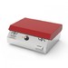 Plancha inox Garalda électrique 50 cm couvercle rouge-2000 watts