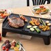 Plancha-gril cook&serve bi-zone