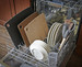 Planche à découper Kitchen en fibre de bois naturelle 29 x 23 cm