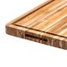 Planche à découper TRADITION en teck avec rigole PM épaisseur - 3,8 cm Médium 41