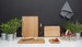 Planche à pain en Bambou alimentaire - 36 x 26 x 1,8 cm