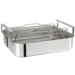 Plat à Four Roaster à 2 anses larges en inox Multiply avec grille & thermomètre 43 x 33 x 13 cm