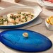 Plat à poisson 34CM avec couvercle Azur
