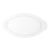 Plat à poisson 34CM avec couvercle Blanc