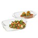 Plat de cuisson à four en verre avec couvercle 3 L - 32.5 x 19.5 x 13 cm de - 40