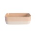 Plat M Cantine Rose Buvard 21,5*15cm / H6,5 cm