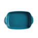 Plat moyen rectangulaire Ultime en céramique 36,5x23,5 cm Bleu Feu Doux