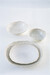 Plat Rond Creux Perle Plume 27,5 cm