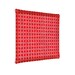 plateau acrylique 46x36cm cannage rouge