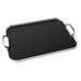 Plateau black/Silver Picots 'Rubber Grip' petit modèle 40x30 cm