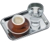 Plateau inox 24x17 cm