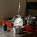 Poêle 22 cm inox Cristel 1826